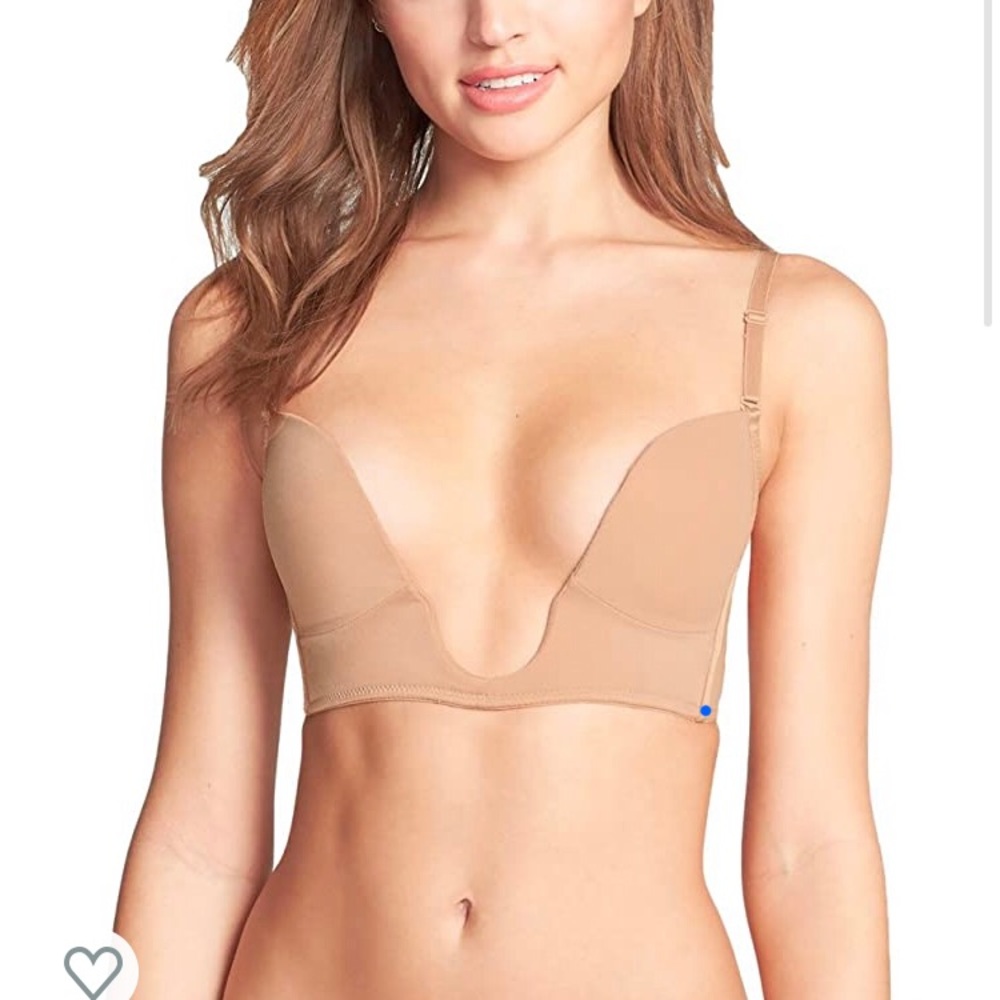 ToBeInStyle Deep Plunge Convertible V Bra 36B